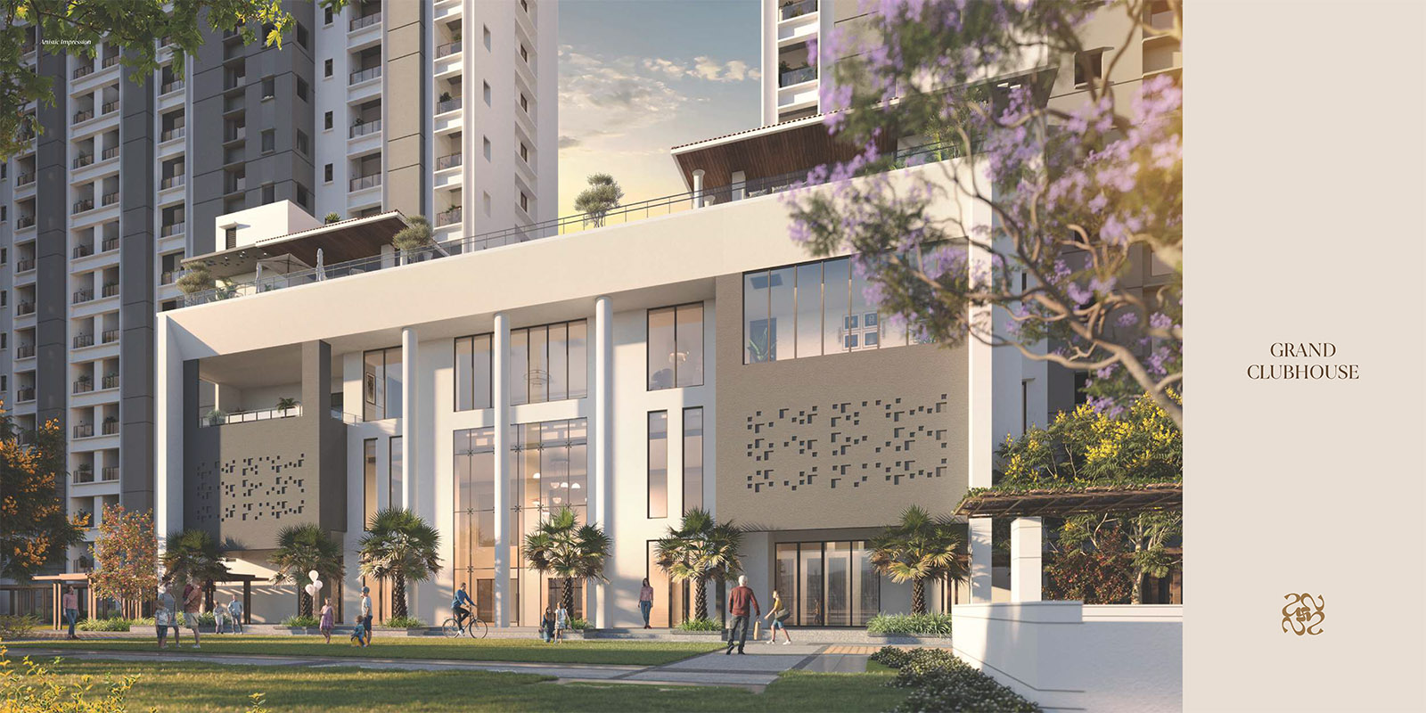 Pioneer Advait clubhouse, artist's impression