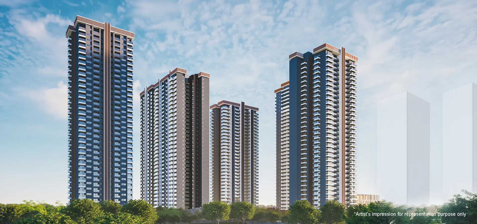Godrej Zenith towers, official render